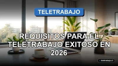 Fotografía de un escritorio moderno de home office con laptop abierta, plantas y luz natural, representando el teletrabajo exitoso.