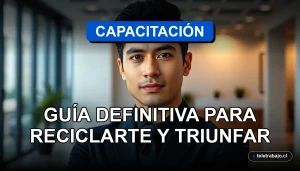 Guía de reskilling y upskilling en Chile 2026 para profesionales que buscan reciclarse y triunfar en su carrera.