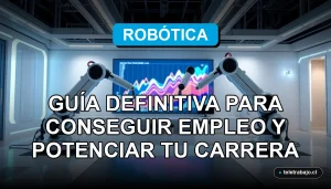 Guía de empleo en robótica en Chile 2026 para ingenieros y técnicos especializados.