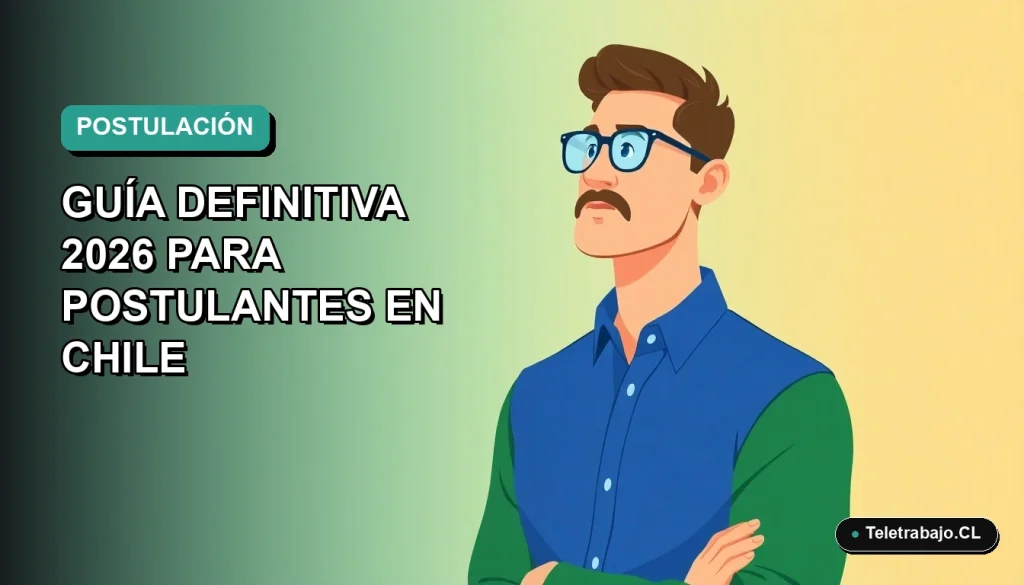 Ilustración vectorial plana de un hombre profesional con camisa azul y suéter verde, mirando con expectativa hacia la izquierda, sobre un fondo degradado azul verdoso. Espacio negativo a la izquierda.
