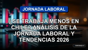 Análisis de la jornada laboral en Chile y tendencias para el año 2026 en un entorno corporativo.