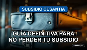 Guía definitiva sobre el Seguro de Cesantía en Chile para el año 2026, asegura tu beneficio.