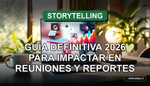Guía de Storytelling con Datos en Excel para crear reportes impactantes en reuniones corporativas.