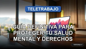 Guía de teletrabajo en Chile 2026 para proteger la salud mental y derechos laborales en home office.