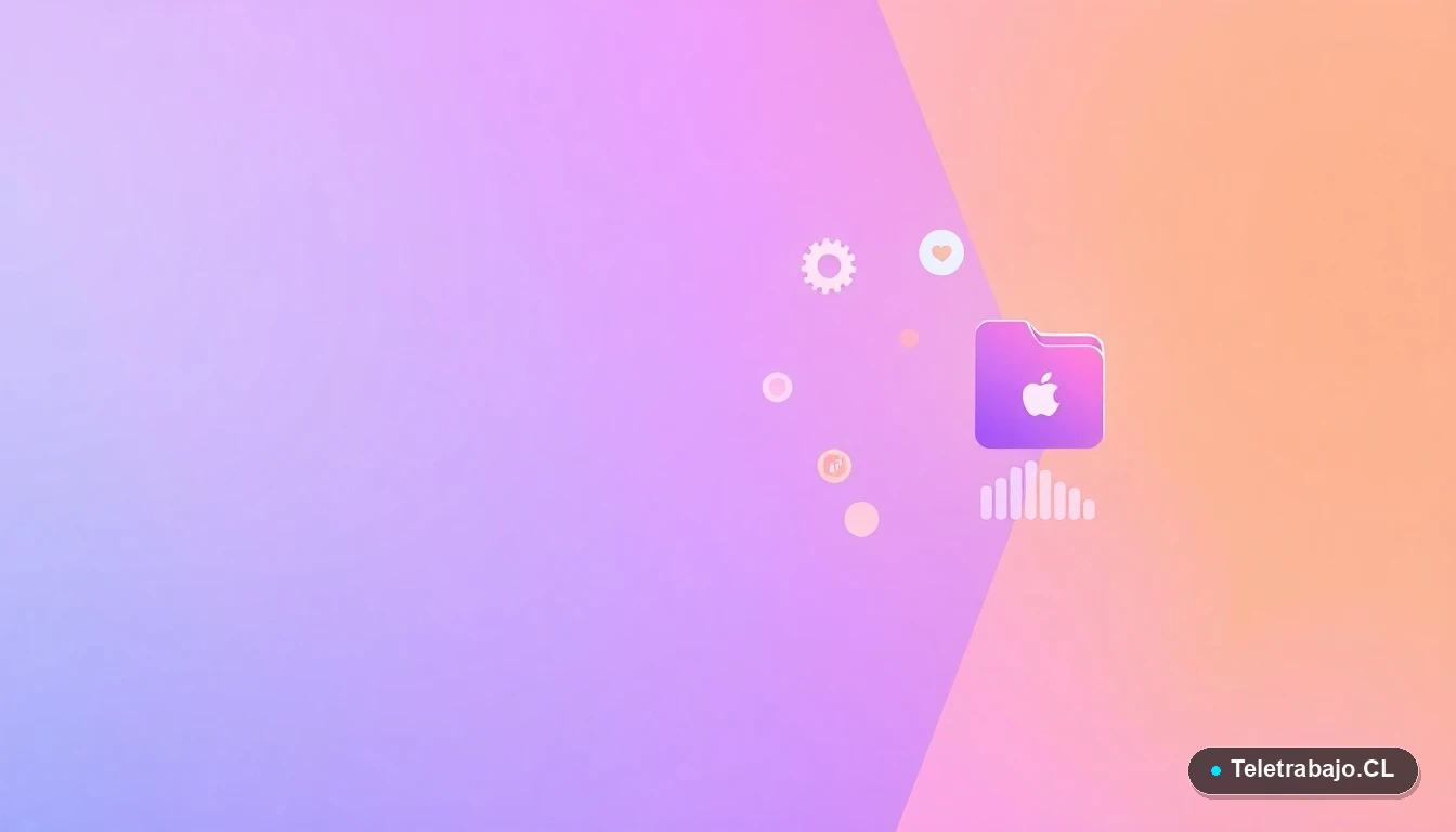 Elementos abstractos de interfaz de usuario tecnológica con gráficos y iconos flotantes, representando la optimización profesional para un currículum.