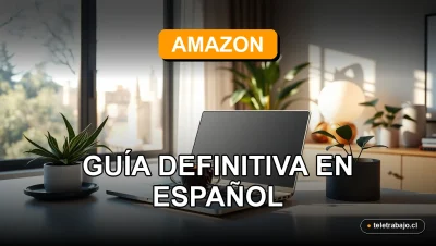 Guía definitiva para trabajar de forma remota en Amazon desde casa en 2026, oficina moderna