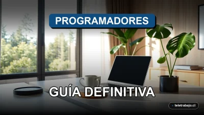 Guía definitiva del trabajo remoto para programadores en un elegante escritorio moderno de oficina en casa