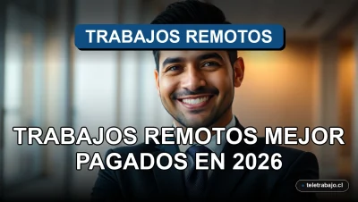 Portada de revista editorial que muestra un ejecutivo hispano sonriendo con confianza en una oficina moderna, representando los trabajos remotos mejor pagados.