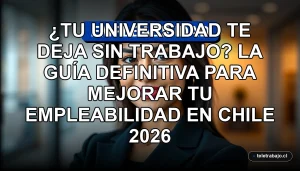 Guía para mejorar la empleabilidad y conseguir trabajo en Chile 2026, estrategias profesionales.