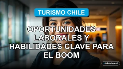 Oportunidad laboral en turismo en Chile para el año 2026, habilidades clave para profesionales del sector.