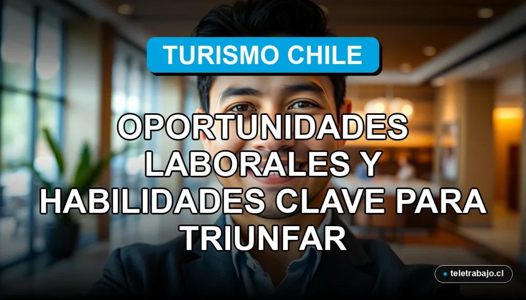 Oportunidad laboral en el sector turístico de Chile para el año 2026, habilidades clave para el éxito profesional.