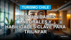 Oportunidad laboral en el sector turístico de Chile para el año 2026, habilidades clave para el éxito profesional.