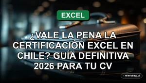 Certificación de Excel en Chile valorada en un CV profesional, guía de carrera 2026