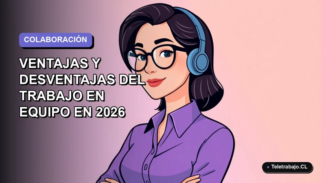 Ilustración vectorial plana de una mujer profesional de teletrabajo, estilo Corporate Memphis, con fondo degradado lavanda y espacio negativo.