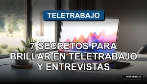Un escritorio moderno de home office con laptop y plantas para videollamadas profesionales