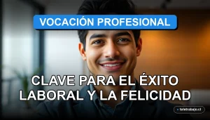 Imagen conceptual sobre la importancia de la vocación profesional para el éxito laboral y la felicidad en Chile 2026.